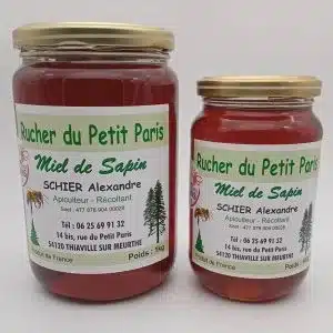 Miel de sapin Rucher du Petit Paris Miel de sapin Rucher du Petit Paris